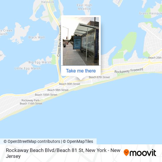 Rockaway Beach Blvd / Beach 81 St map