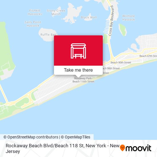 Mapa de Rockaway Beach Blvd / Beach 118 St