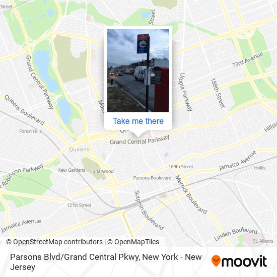 Parsons Blvd / Grand Central Pkwy map