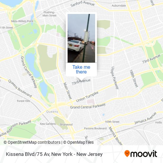 Kissena Blvd/75 Av map