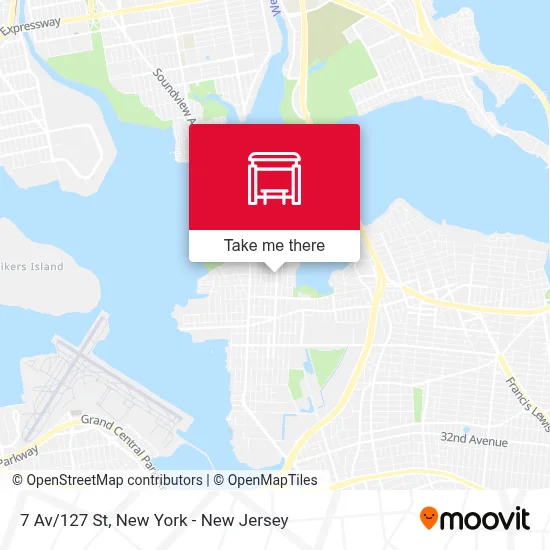 7 Av/127 St map