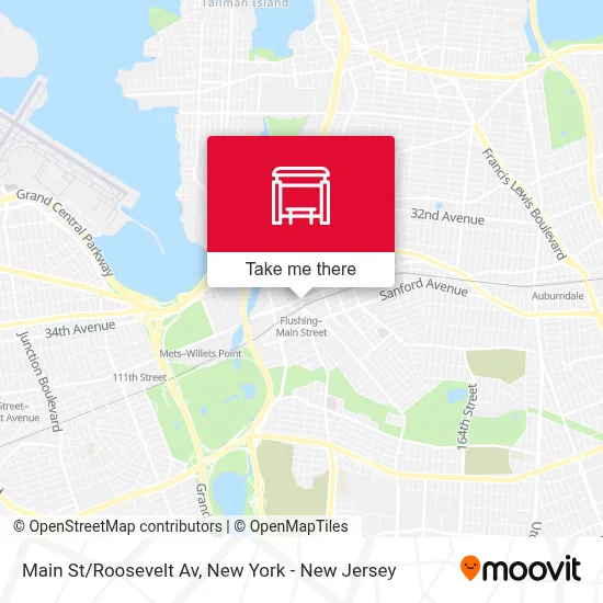 Main St/Roosevelt Av map