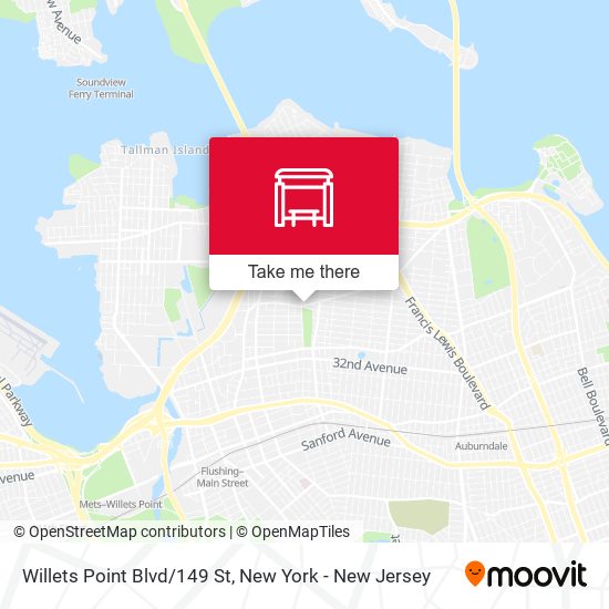 Willets Point Blvd/149 St map