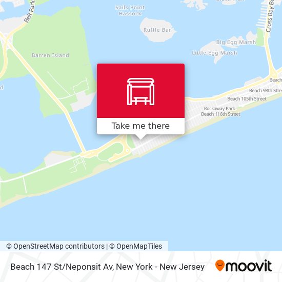 Mapa de Beach 147 St/Neponsit Av