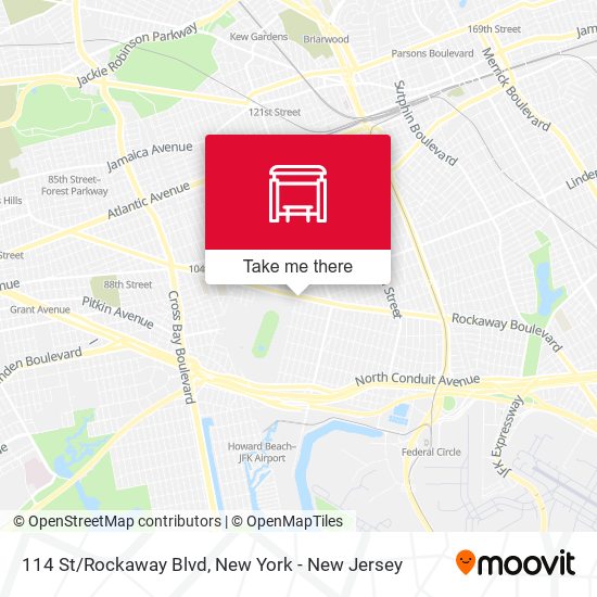 Mapa de 114 St/Rockaway Blvd