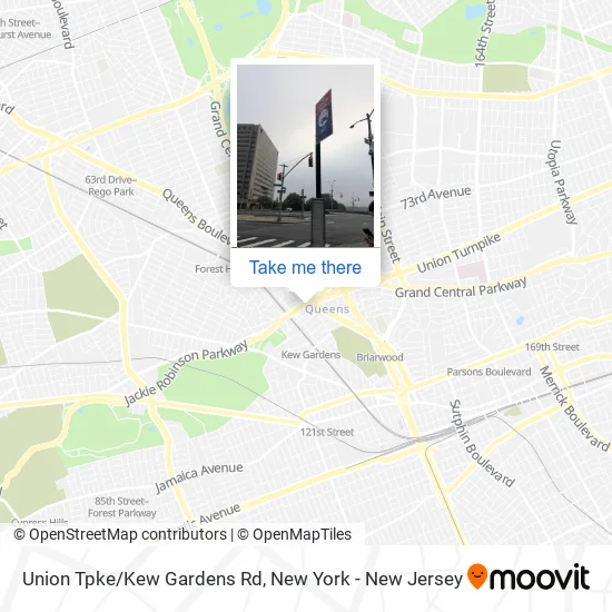 Mapa de Union Tpke/Kew Gardens Rd