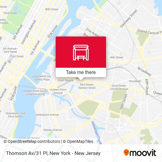 Mapa de Thomson Av/31 Pl
