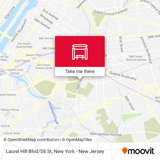 Laurel Hill Blvd/58 St map