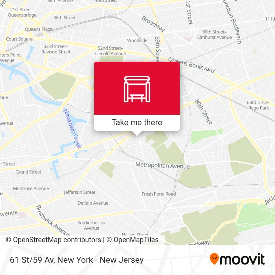 61 St/59 Av map