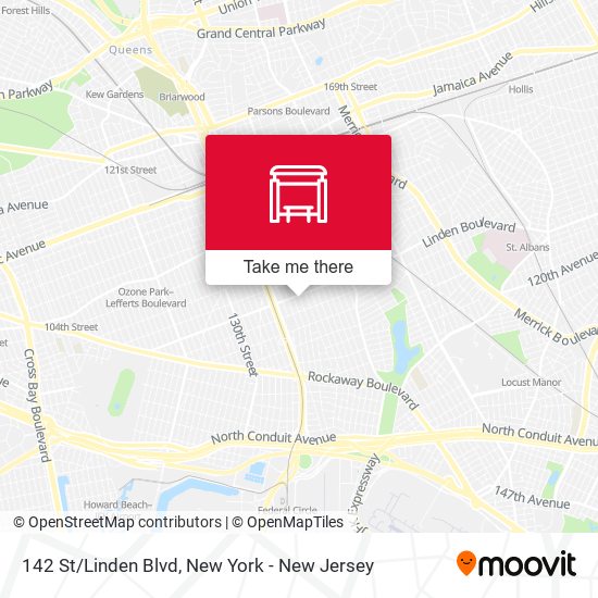 Mapa de 142 St/Linden Blvd