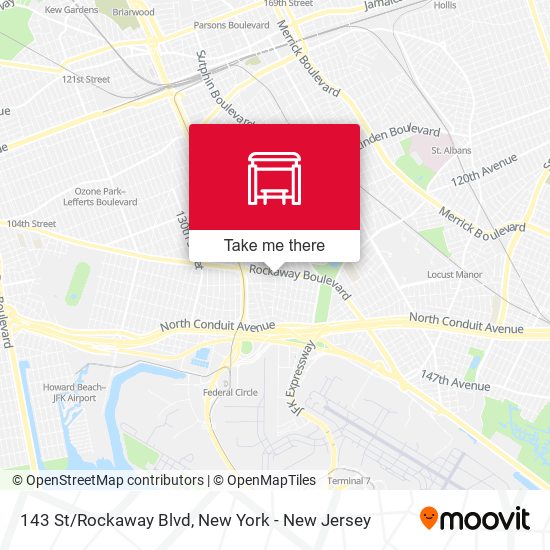 Mapa de 143 St/Rockaway Blvd