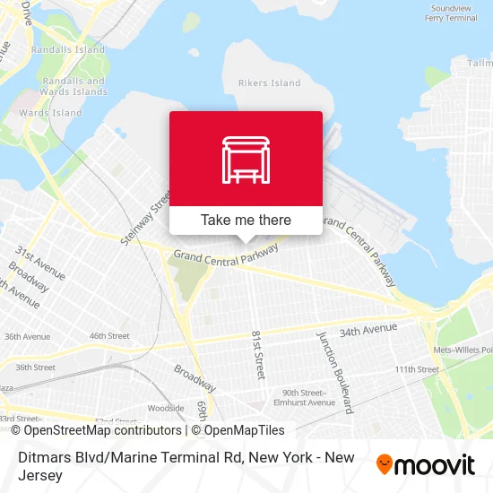 Ditmars Blvd / Marine Terminal Rd map