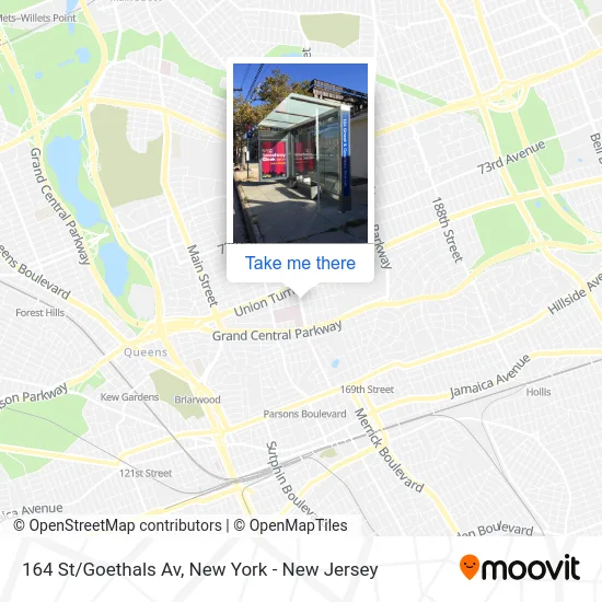 164 St/Goethals Av map