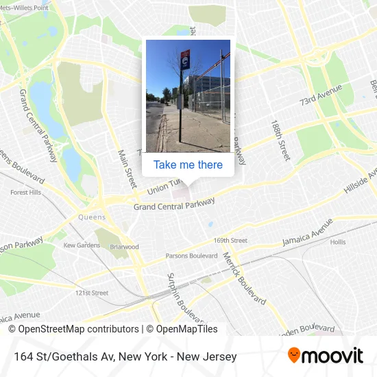 164 St/Goethals Av map