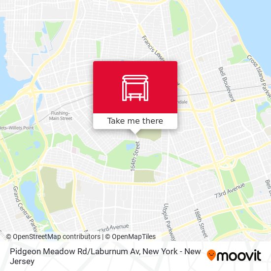 Mapa de Pidgeon Meadow Rd/Laburnum Av