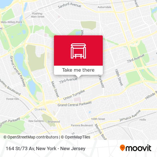 164 St/73 Av map