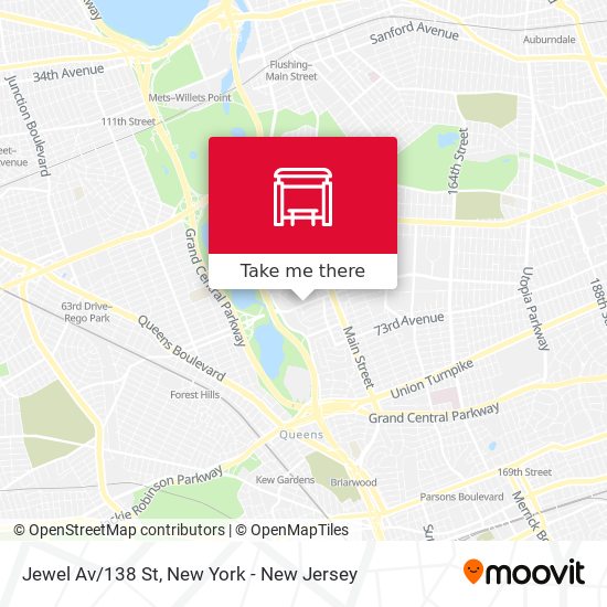 Mapa de Jewel Av/138 St