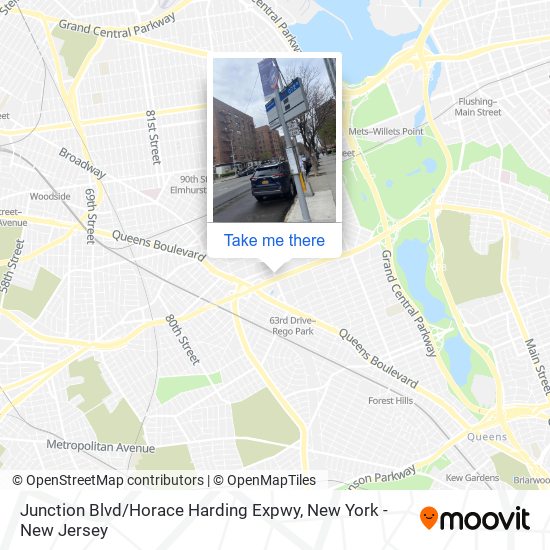 Mapa de Junction Blvd / Horace Harding Expwy