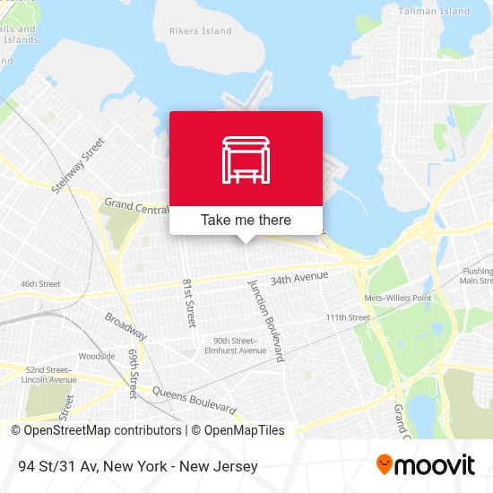 94 St/31 Av map