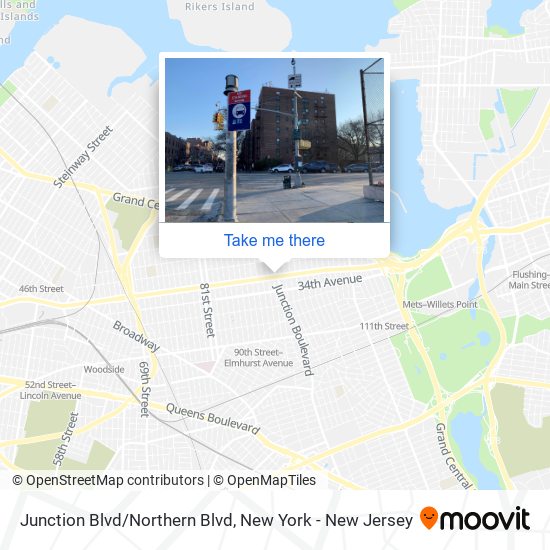 Mapa de Junction Blvd/Northern Blvd