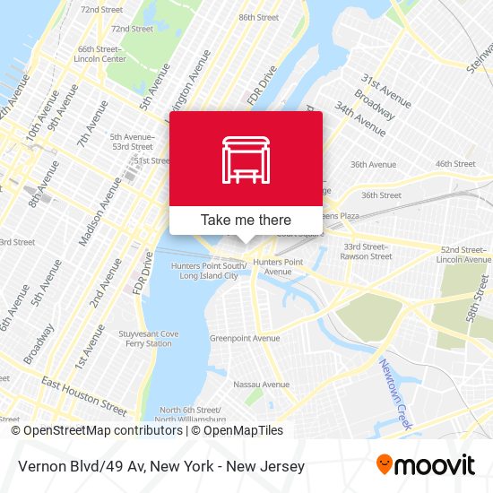 Vernon Blvd/49 Av map
