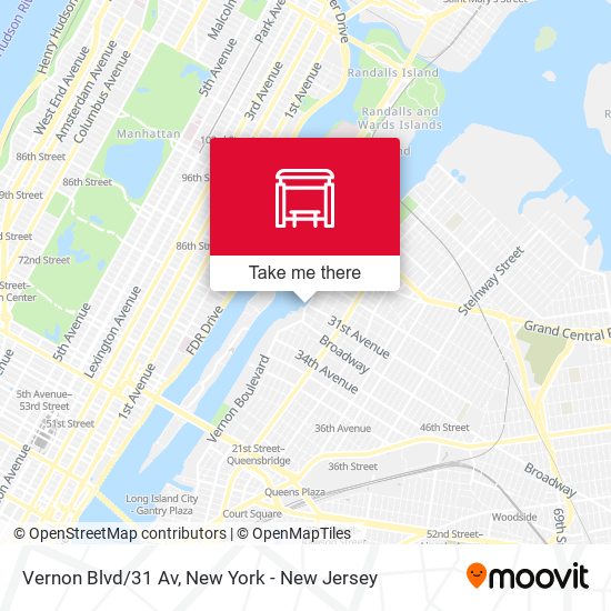 Mapa de Vernon Blvd/31 Av
