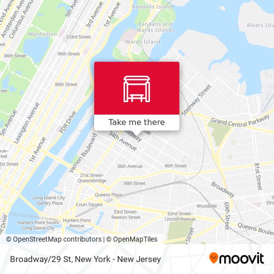 Mapa de Broadway/29 St