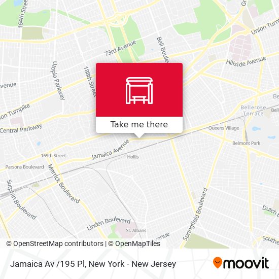 Mapa de Jamaica Av /195 Pl
