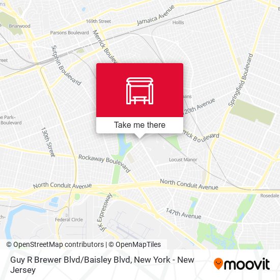 Guy R Brewer Blvd/Baisley Blvd map