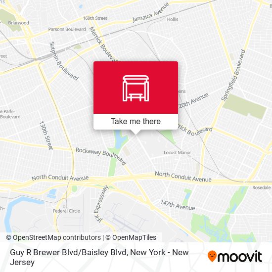 Mapa de Guy R Brewer Blvd/Baisley Blvd