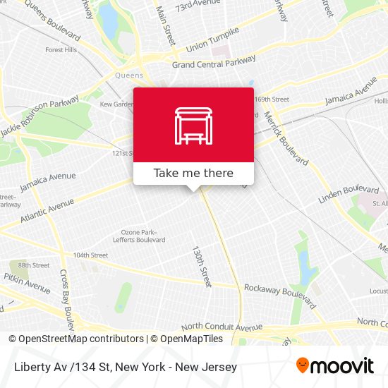 Mapa de Liberty Av /134 St