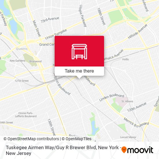 Tuskegee Airmen Way / Guy R Brewer Blvd map