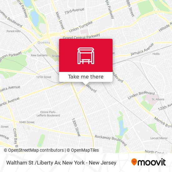 Mapa de Waltham St /Liberty Av