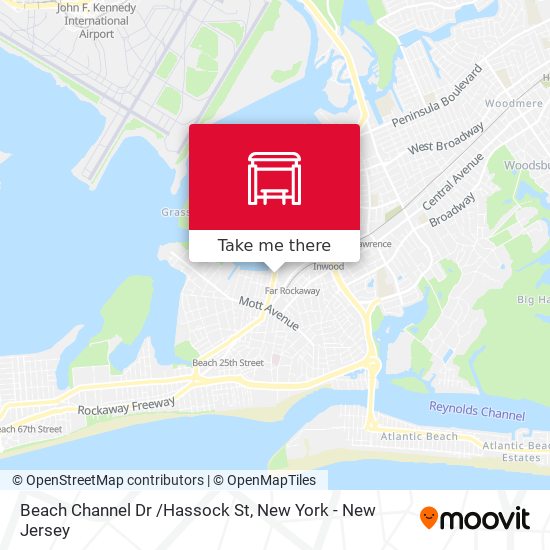 Beach Channel Dr /Hassock St map