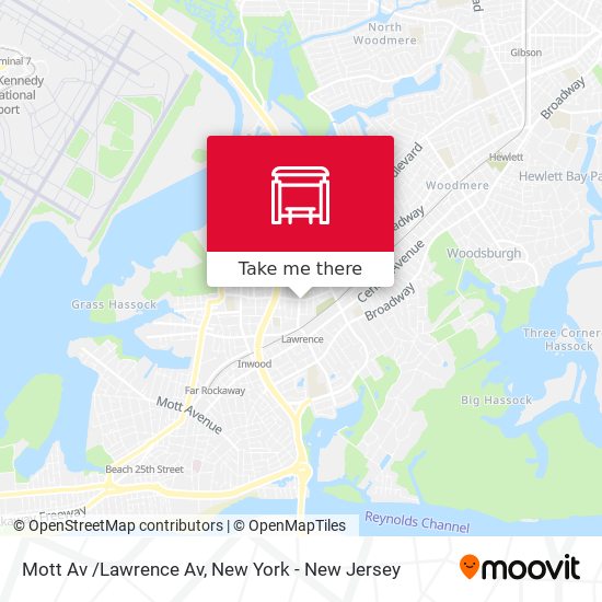 Mapa de Mott Av /Lawrence Av