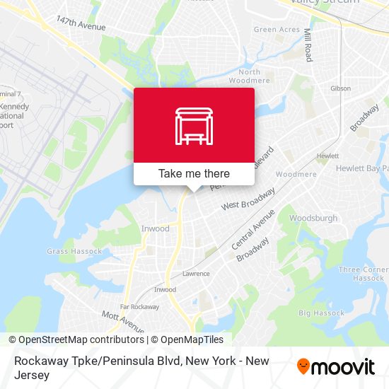 Rockaway Tpke/Peninsula Blvd map