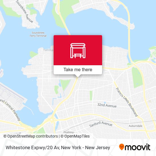 Mapa de Whitestone Expwy/20 Av