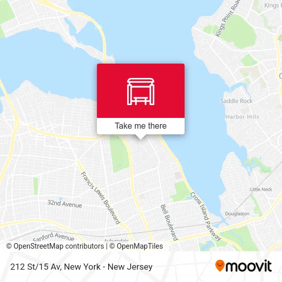 212 St/15 Av map