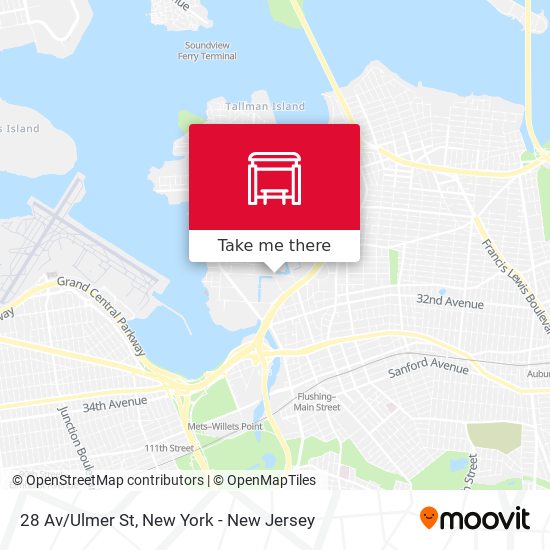 Mapa de 28 Av/Ulmer St