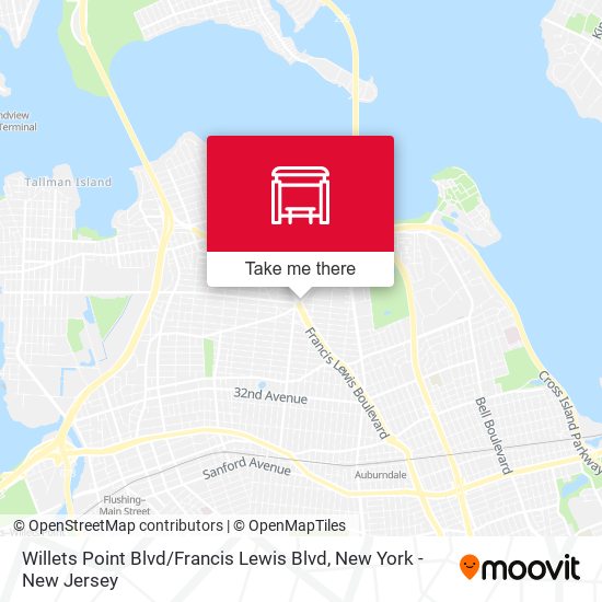 Willets Point Blvd / Francis Lewis Blvd map