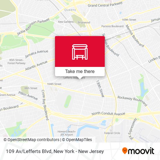 Mapa de 109 Av/Lefferts Blvd