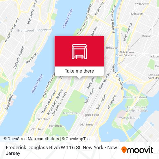 Frederick Douglass Blvd / W 116 St map