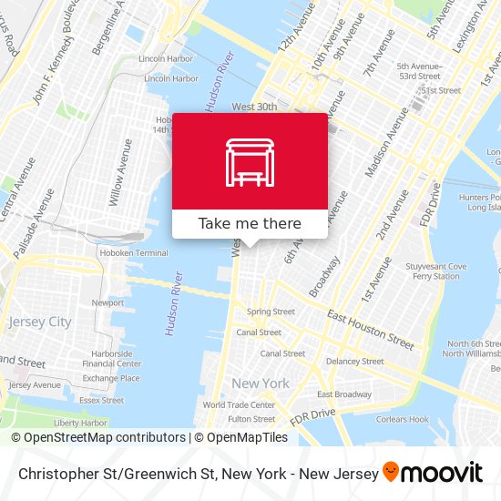 Mapa de Christopher St/Greenwich St
