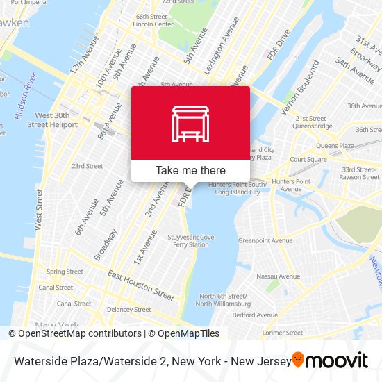 Mapa de Waterside Plaza/Waterside 2