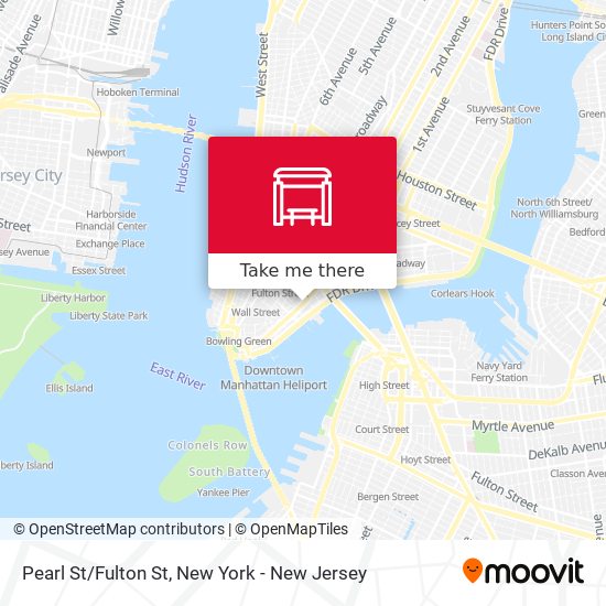 Mapa de Pearl St/Fulton St