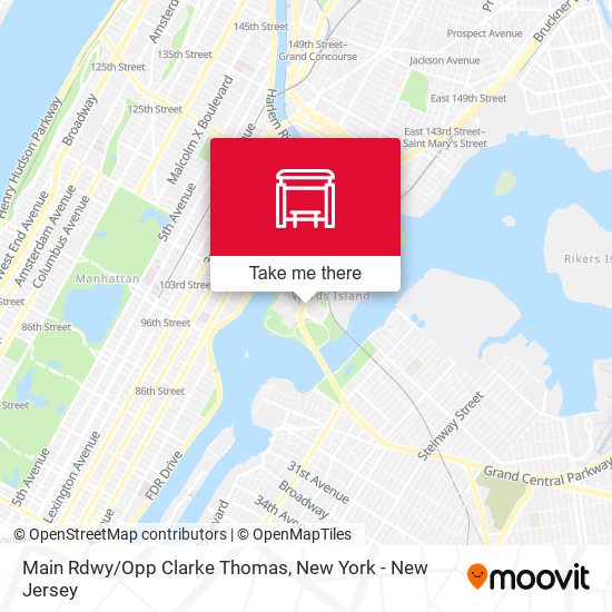 Mapa de Main Rdwy/Opp Clarke Thomas