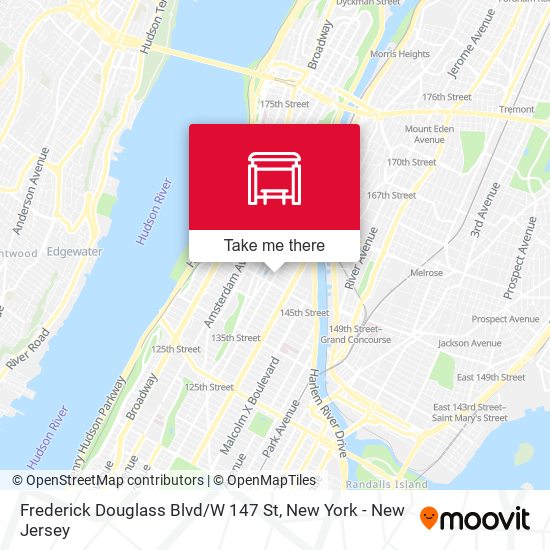 Frederick Douglass Blvd / W 147 St map