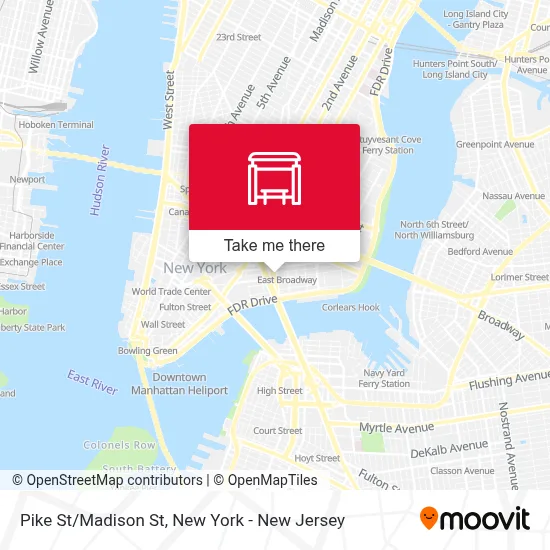 Pike St/Madison St map