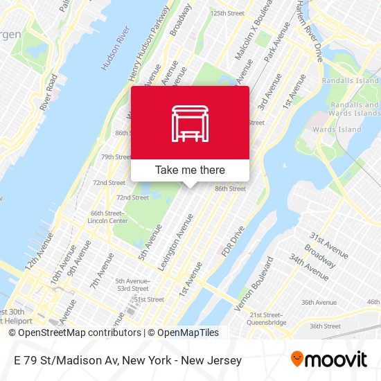 Mapa de E 79 St/Madison Av
