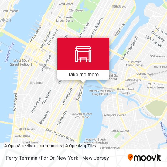 Ferry Terminal/Fdr Dr map